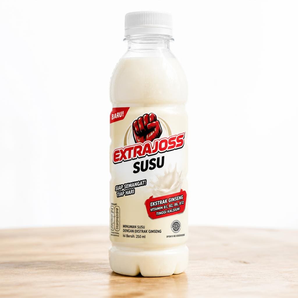 Extrajoss Susu Warkop 84 minuman segar dengan tambahan susu creamy